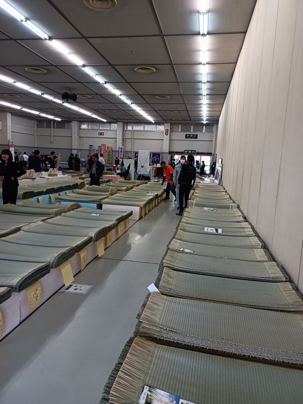 畳資材卸会社さんの展示会へ行ってきました